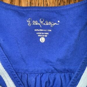 Lilly Pulitzer Royal Blue Cotton Dress